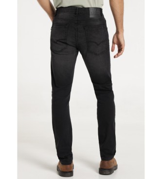 Victorio & Lucchino, V&L Slim Jeans Medium Waist black