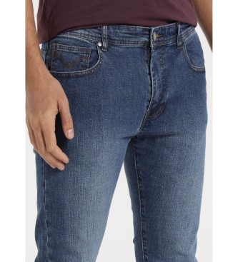 Victorio & Lucchino, V&L Blue Slim Jeans Medium Cross Cross