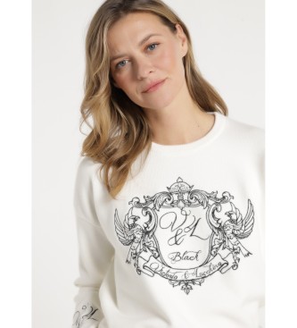 Victorio & Lucchino, V&L Vit broderad trja i lurex