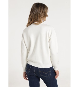 Victorio & Lucchino, V&L Vit broderad trja i lurex