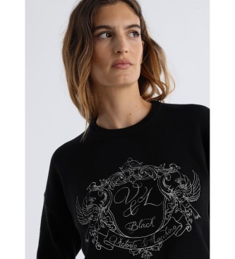 Victorio & Lucchino, V&L Svart lurexbroderad trja