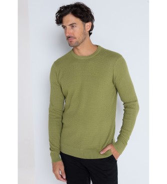 Victorio & Lucchino, V&L Zielony sweter strukturalny