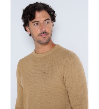 Victorio & Lucchino, V&L Rjav strukturiran pulover