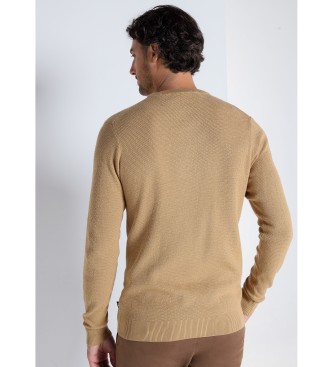 Victorio & Lucchino, V&L Brown structured jumper
