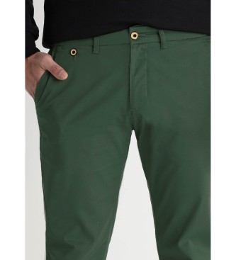 Victorio & Lucchino, V&L Pantaln chino tejido satn verde