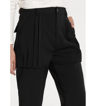 Victorio & Lucchino, V&L Relaxed fit trousers black