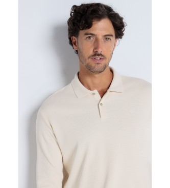 Victorio & Lucchino, V&L Polo jaquard textur gaufr  manches longues