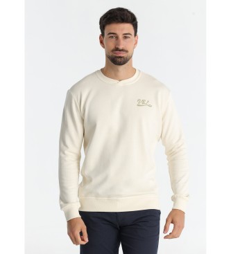 Victorio & Lucchino, V&L Sweat beige sans capuche