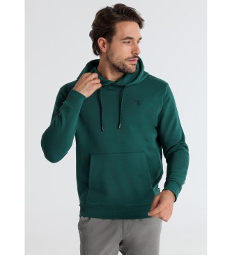 Victorio & Lucchino, V&L Basic sweatshirt kanguro logo broderet grn