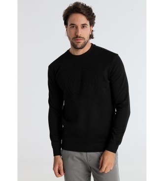 Victorio & Lucchino, V&L Labyrinth relief sweatshirt sort