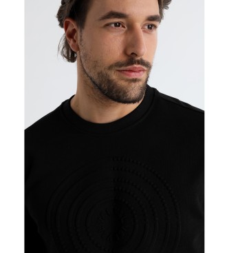 Victorio & Lucchino, V&L Labyrinth relief sweatshirt sort