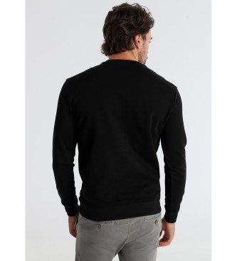 Victorio & Lucchino, V&L Labyrinth relief sweatshirt sort