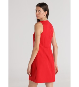 Victorio & Lucchino, V&L Short dress sailor style with heraldic red buttons
