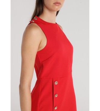 Victorio & Lucchino, V&L Short dress sailor style with heraldic red buttons