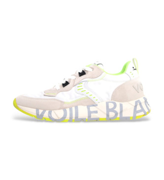 Voile blanche Leren sneakers Club 01 wit