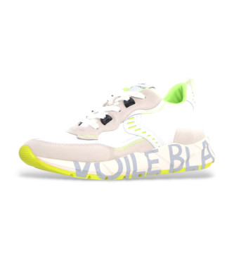 Voile blanche Leren sneakers Club 01 wit