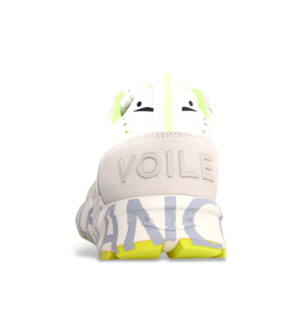 Voile blanche Lder Sneakers Club 01 vit