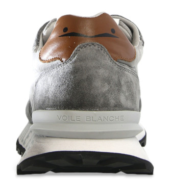 Voile blanche Paris Leather Sneakers grey