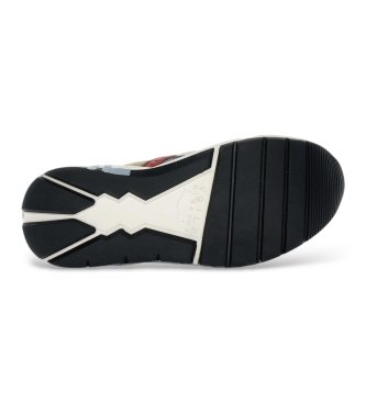 Voile blanche Tênis de Couro Club01 cinza, preto