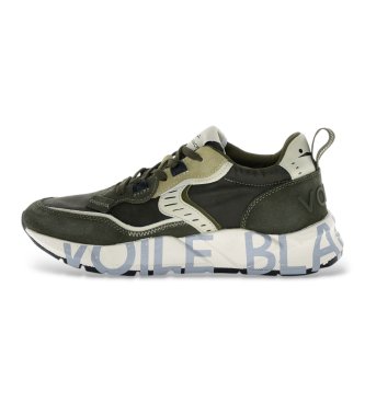Voile blanche Læder sneakers Club01 grøn