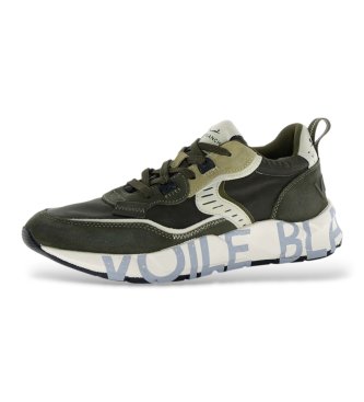Voile blanche Læder sneakers Club01 grøn