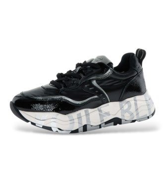 Voile blanche Læder Club105 sneakers sort