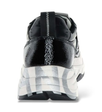 Voile blanche Læder Club105 sneakers sort