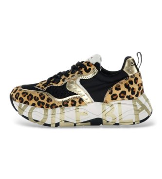 Voile blanche Læder sneakers Club105 beige
