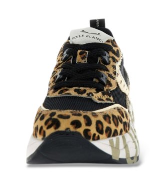 Voile blanche Læder sneakers Club105 beige