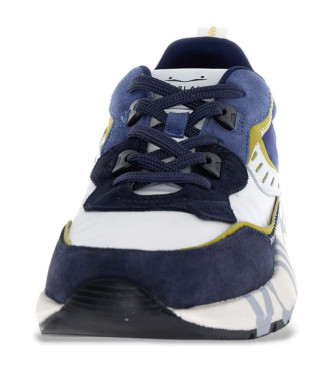 Voile blanche Leather Sneakers Club01 blue