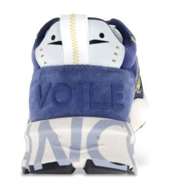 Voile blanche Leather Sneakers Club01 blue