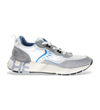 Voile blanche Leather Sneakers Club01 grey