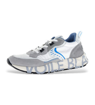 Voile blanche Leather Sneakers Club01 grey