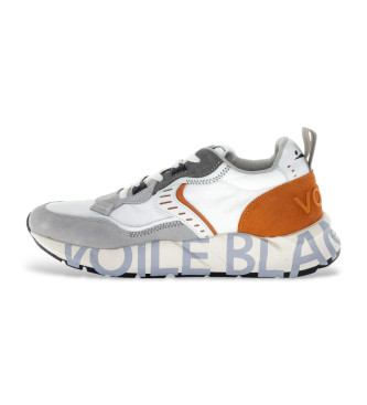 Voile blanche Leather Sneakers Club01 grey