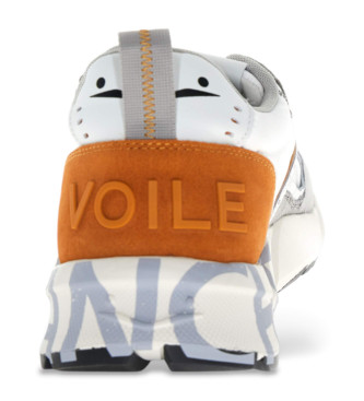 Voile blanche Leather Sneakers Club01 grey