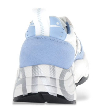 Voile blanche Zapatillas de Piel Club105  azul