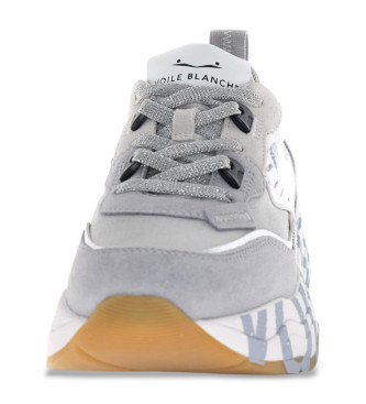 Voile blanche Zapatillas de Piel Club105  gris