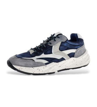 Voile blanche Leather Sneakers Club22 blue