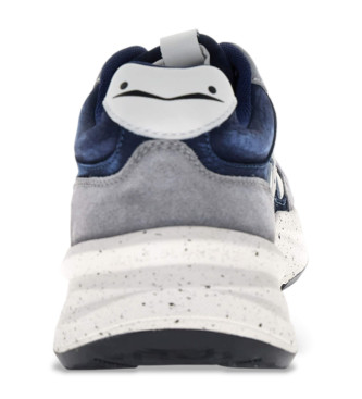 Voile blanche Leather Sneakers Club22 blue