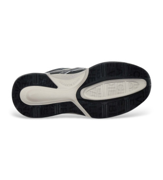 Voile blanche Skórzane trampki Club22 w kolorze szarym