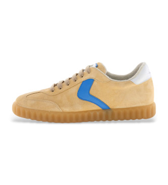 Voile blanche Zapatillas de Piel Ines beige