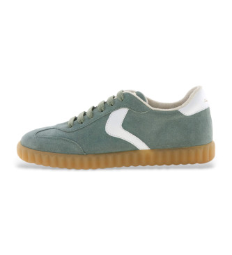Voile blanche Zapatillas de Piel Ines verde