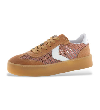 Voile blanche Zapatillas Ines Mesh rosa