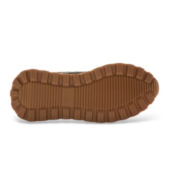 Voile blanche Leder-Sneaker Paris Race braun