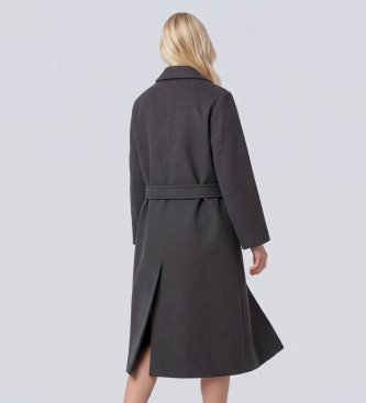Weekend Max Mara Dunkelgrauer Mantel Bronte
