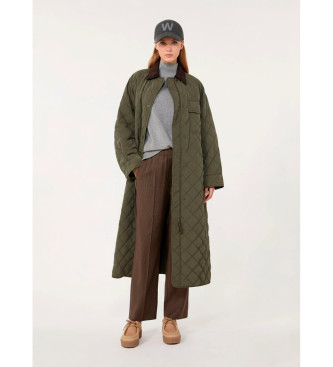 Weekend Max Mara Abrigo Coccole verde
