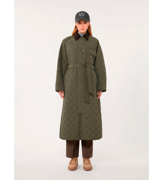 Weekend Max Mara Abrigo Coccole verde