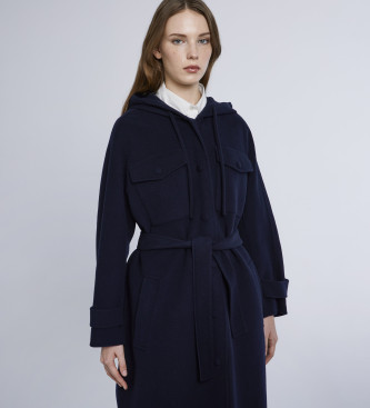 Weekend Max Mara Cappotto blu levante