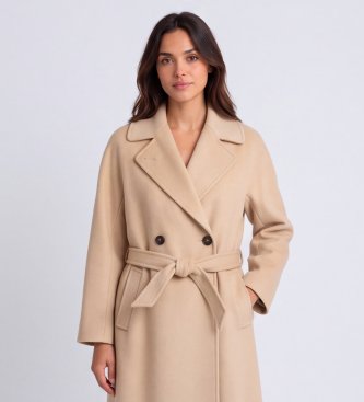 Weekend Max Mara Mantel Resina beige