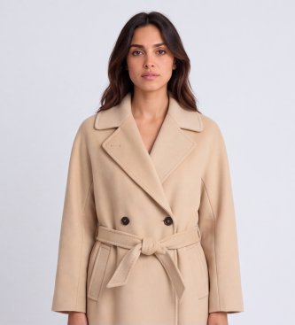 Weekend Max Mara Mantel Resina beige